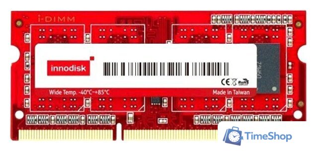 Оперативная память Innodisk 4ГБ DDR3 SODIMM 1600 МГц M3S0-4GMJDLPC - Изображение №1 — Интернет-магазин Time-Shop