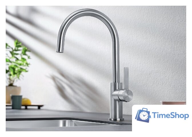 Смеситель Blanco Candor 523120 (нержавеющая сталь) - Изображение №2 — Интернет-магазин Time-Shop