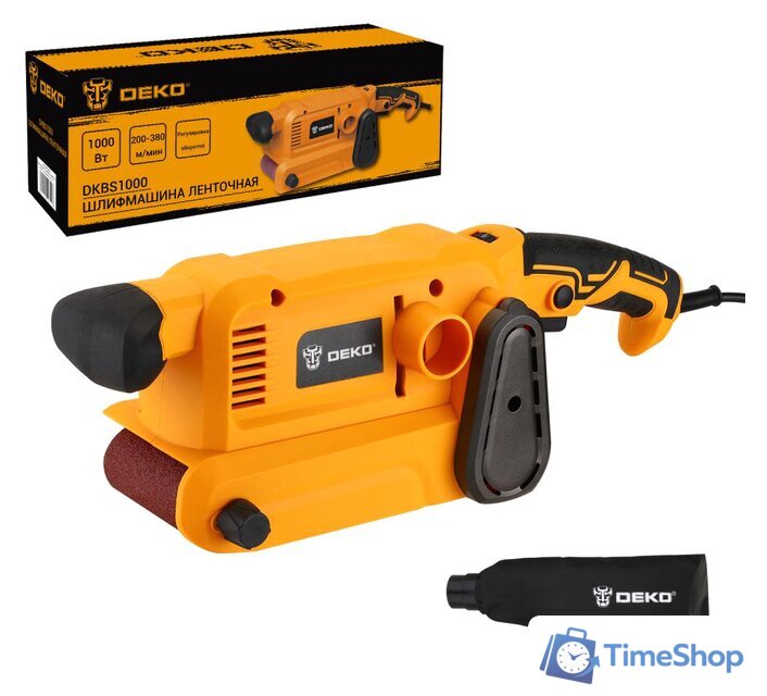 Ленточная шлифмашина Deko DKBS1000 063-4353 - Изображение №1 — Интернет-магазин Time-Shop