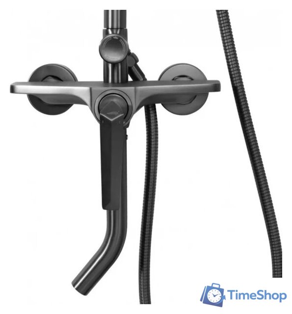 Душевая система  Hansberge H5068 (графит) - Изображение №5 — Интернет-магазин Time-Shop