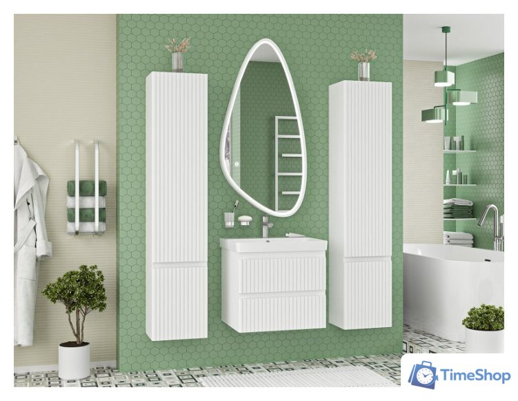  Brevita Шкаф-пенал Victory 35 VIC-05035-010R (белый матовый) - Изображение №5 — Интернет-магазин Time-Shop