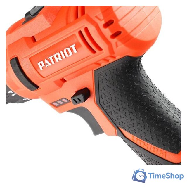 Дрель-шуруповерт Patriot BR 117Li 180301117 (с 2-мя АКБ, кейс) - Изображение №5 — Интернет-магазин Time-Shop