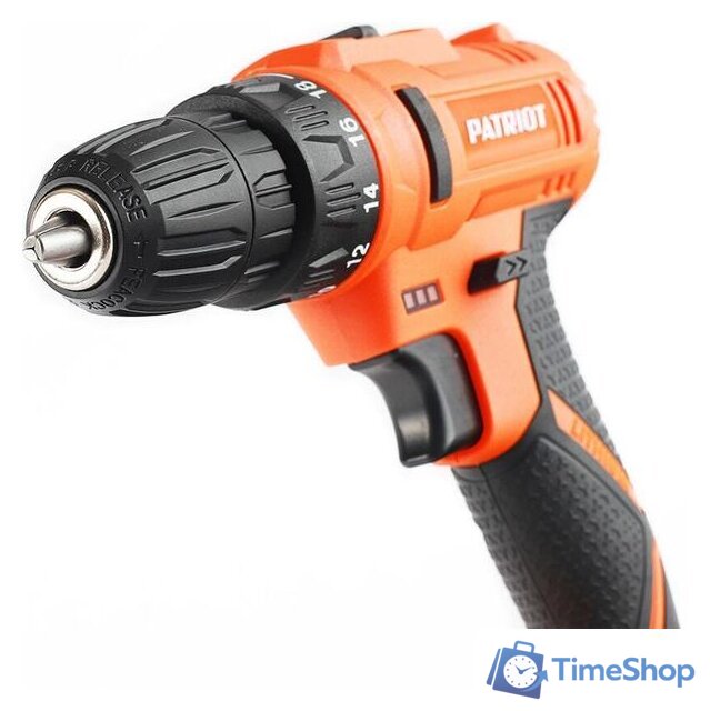 Дрель-шуруповерт Patriot BR 117Li 180301117 (с 2-мя АКБ, кейс) - Изображение №3 — Интернет-магазин Time-Shop