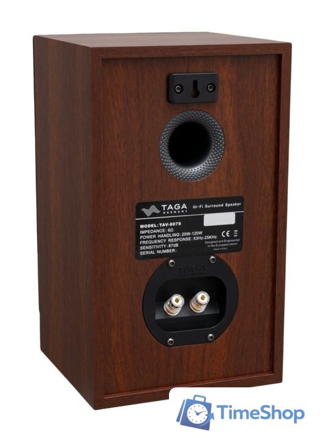 Полочная акустика Taga Harmony TAV-807S (орех) - Изображение №3 — Интернет-магазин Time-Shop