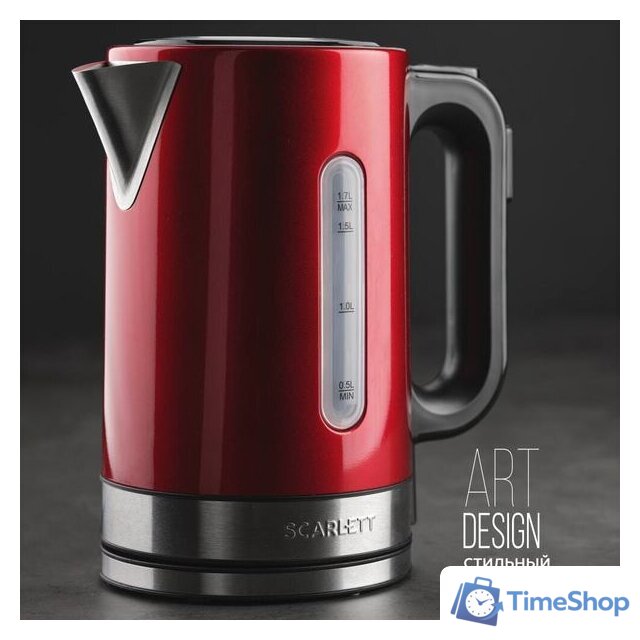 Электрический чайник Scarlett SC-EK21S77 - Изображение №13 — Интернет-магазин Time-Shop