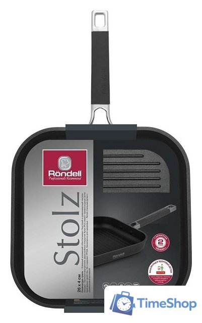 Сковорода-гриль Rondell Stolz RDA-1769 - Изображение №4 — Интернет-магазин Time-Shop