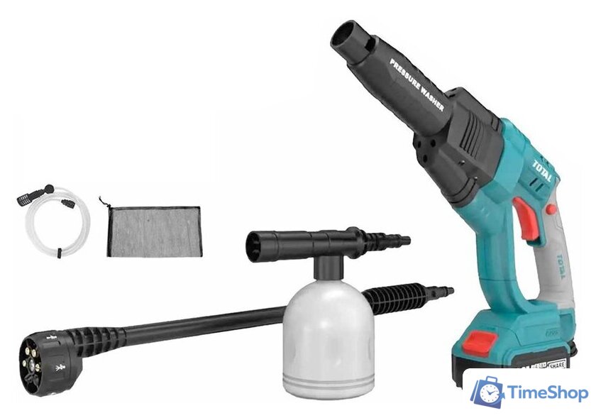 Мойка высокого давления Total TPWLI20084 (с 1-им АКБ) - Изображение №1 — Интернет-магазин Time-Shop