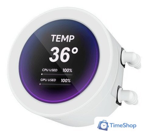 Система жидкостного охлаждения для процессора Sama Q70 360 (белый) - Изображение №6 — Интернет-магазин Time-Shop