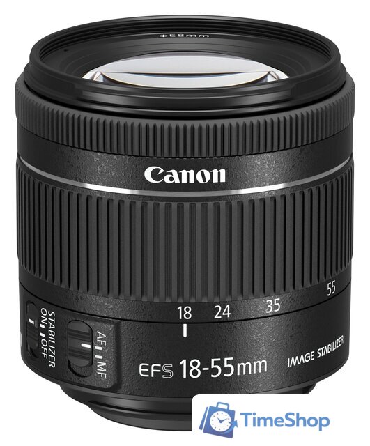 Объектив Canon EF-S 18-55mm f/4-5.6 IS STM - Изображение №2 — Интернет-магазин Time-Shop