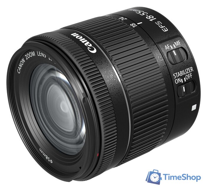 Объектив Canon EF-S 18-55mm f/4-5.6 IS STM - Изображение №3 — Интернет-магазин Time-Shop