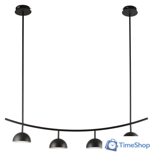 Подвесная люстра Kinklight Стиви 07652-4.19 (черный) - Изображение №1 — Интернет-магазин Time-Shop