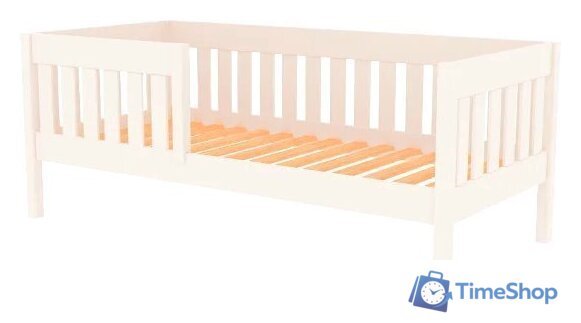 Кровать-тахта ФанДОК 80x160 Ф-141.09М (белая эмаль) - Изображение №3 — Интернет-магазин Time-Shop