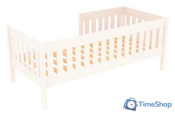 Кровать-тахта ФанДОК 80x160 Ф-141.09М (белая эмаль) - Изображение №5 — Интернет-магазин Time-Shop