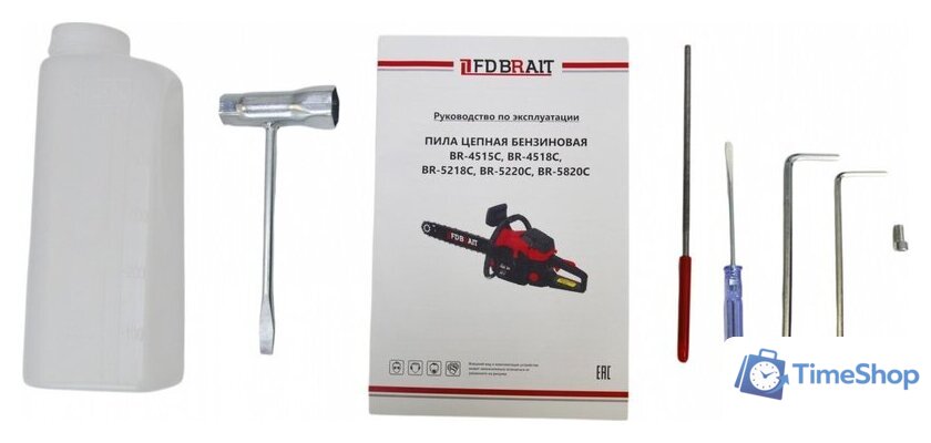 Бензопила Brait BR 58-20C - Изображение №10 — Интернет-магазин Time-Shop