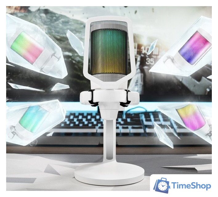 Проводной микрофон FIFINE A6 Neo (белый) - Изображение №5 — Интернет-магазин Time-Shop