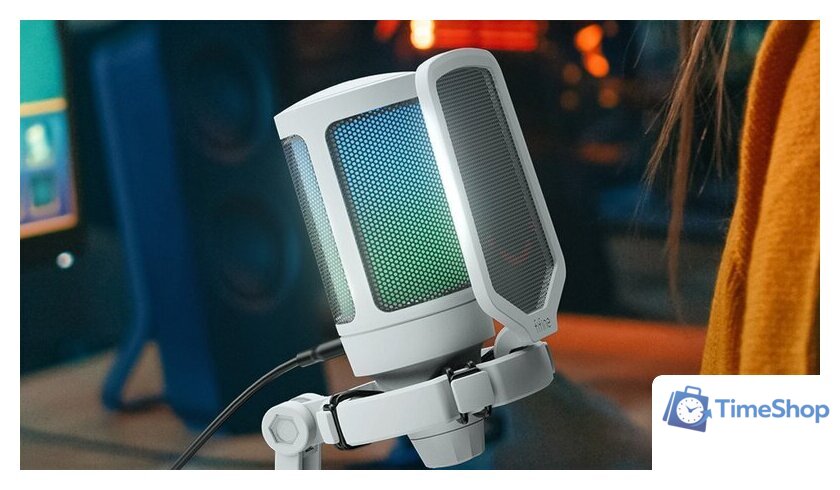 Проводной микрофон FIFINE A6 Neo (белый) - Изображение №8 — Интернет-магазин Time-Shop