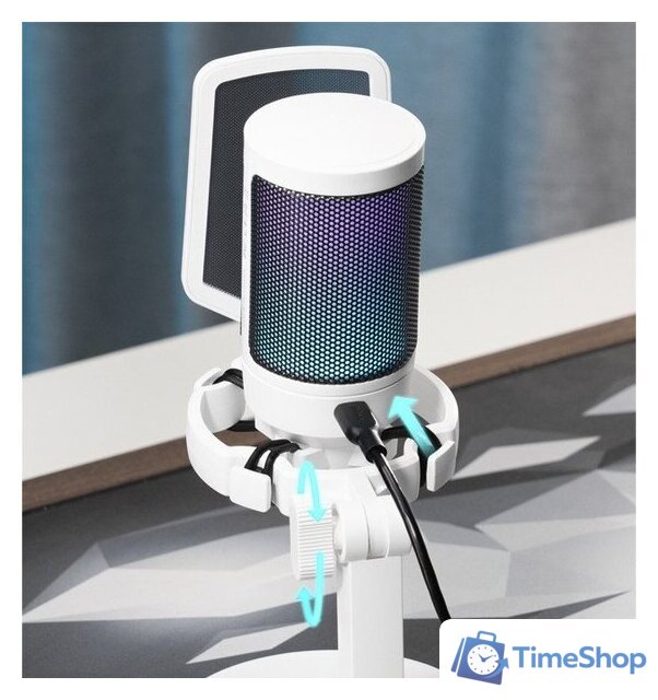 Проводной микрофон FIFINE A6 Neo (белый) - Изображение №6 — Интернет-магазин Time-Shop