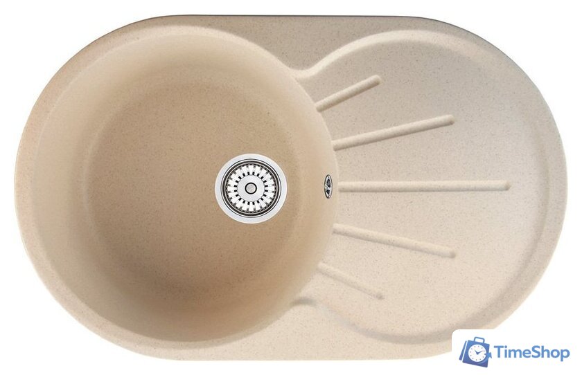 Кухонная мойка Berge BR-7501 (бежевый матовый) - Изображение №1 — Интернет-магазин Time-Shop