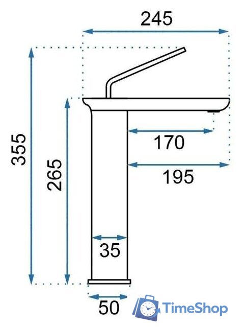 Смеситель Rea Modo REA-B5664 (черный) - Изображение №7 — Интернет-магазин Time-Shop