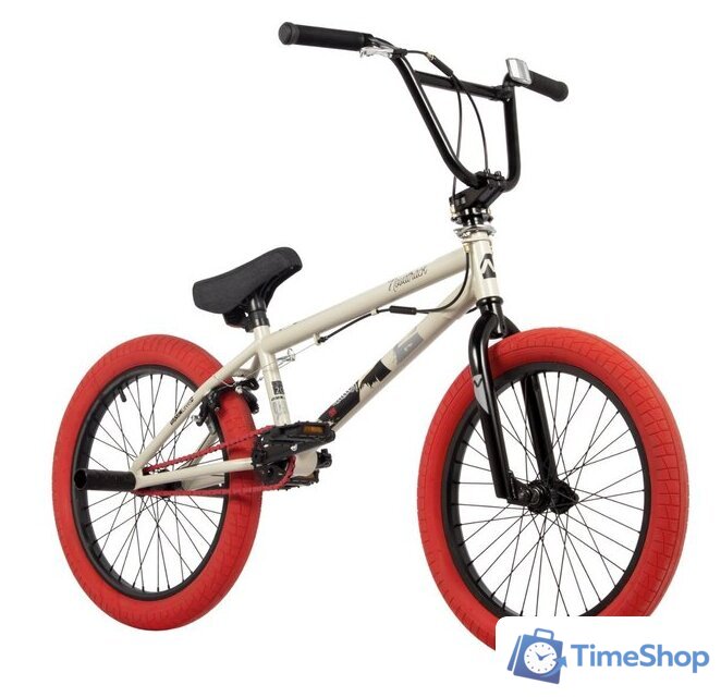 Велосипед Novatrack Crow 2024 20BMX.CROW.GR4 (серый) - Изображение №3 — Интернет-магазин Time-Shop