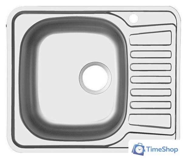 Кухонная мойка Ukinox Комфорт COM580.480 --GT6K 2L- - Изображение №1 — Интернет-магазин Time-Shop