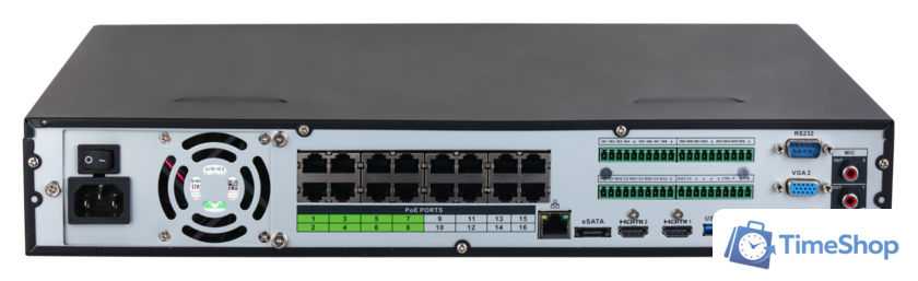 Сетевой видеорегистратор Dahua DHI-NVR5416-16P-EI - Изображение №3 — Интернет-магазин Time-Shop