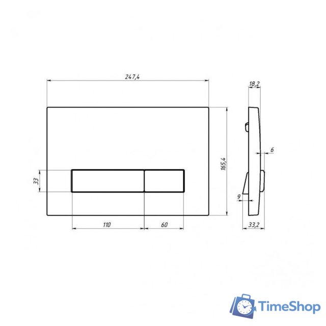 Унитаз подвесной Berges Wasserhaus Okus Rimless 043392 (с сиденьем) - Изображение №11 — Интернет-магазин Time-Shop