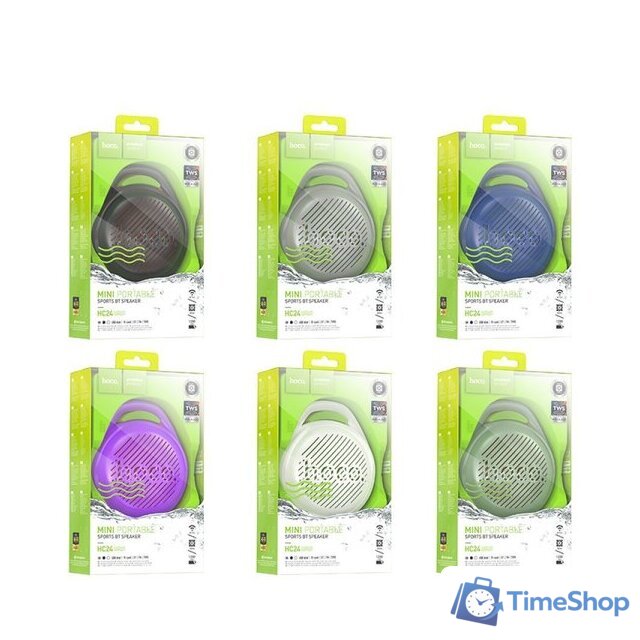 Беспроводная колонка Hoco HC24 (черный) - Изображение №4 — Интернет-магазин Time-Shop