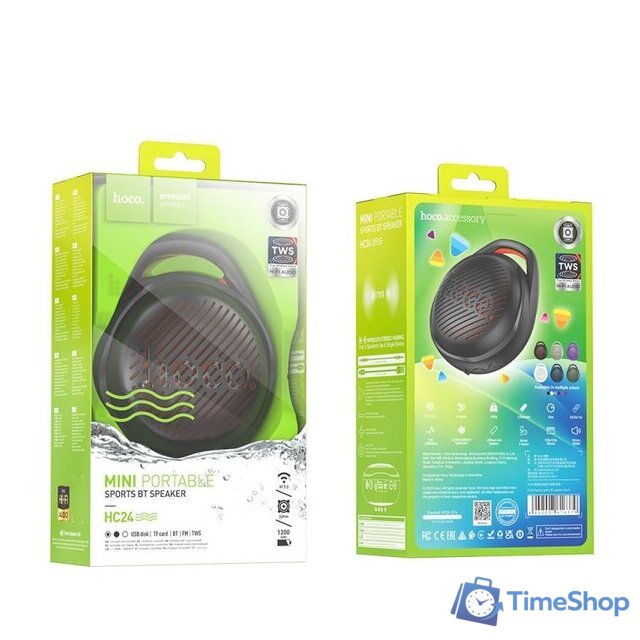 Беспроводная колонка Hoco HC24 (черный) - Изображение №2 — Интернет-магазин Time-Shop