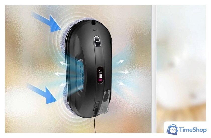 Робот для мытья окон Hobot 388 Ultrasonic - Изображение №6 — Интернет-магазин Time-Shop
