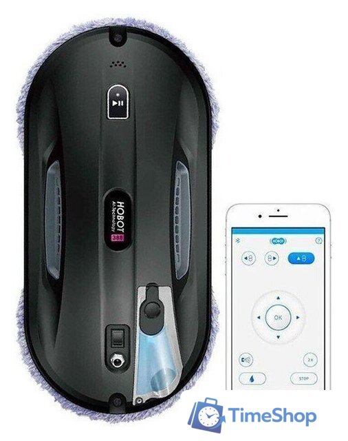 Робот для мытья окон Hobot 388 Ultrasonic - Изображение №1 — Интернет-магазин Time-Shop