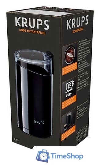 Электрическая кофемолка Krups F2034232 - Изображение №5 — Интернет-магазин Time-Shop