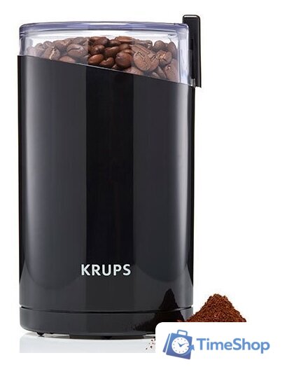 Электрическая кофемолка Krups F2034232 - Изображение №2 — Интернет-магазин Time-Shop