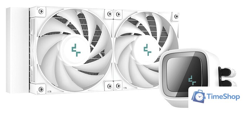 Система жидкостного охлаждения для процессора DeepCool LS520 WH R-LS520-WHAMNT-G-1 - Изображение №7 — Интернет-магазин Time-Shop
