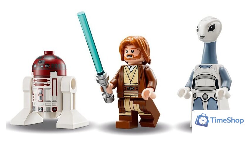 Конструктор LEGO Star Wars 75333 Джедайский истребитель Оби-Вана Кеноби - Изображение №5 — Интернет-магазин Time-Shop