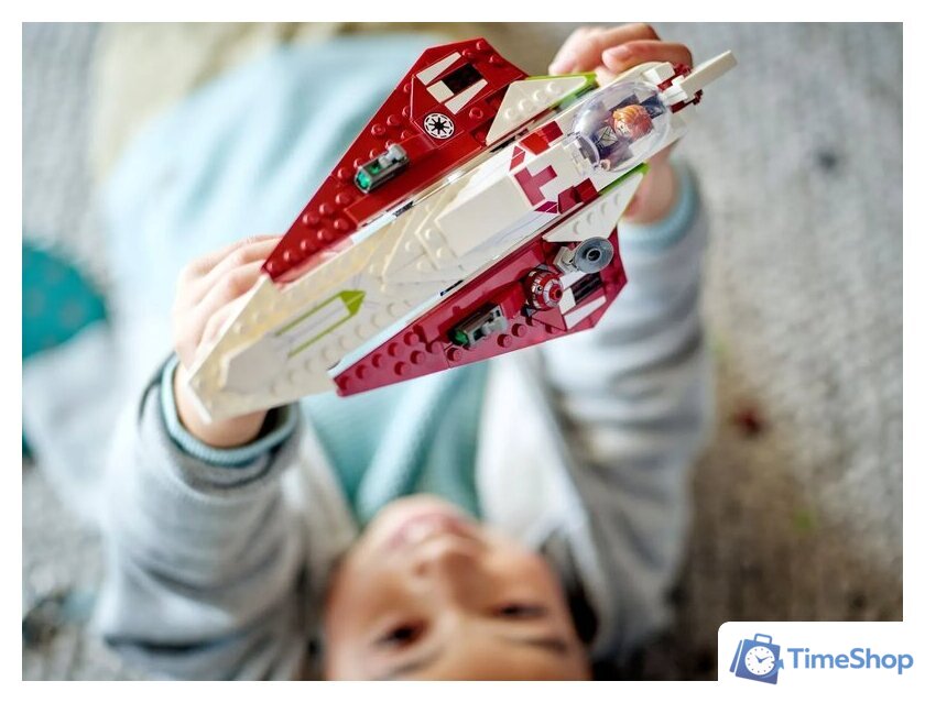 Конструктор LEGO Star Wars 75333 Джедайский истребитель Оби-Вана Кеноби - Изображение №4 — Интернет-магазин Time-Shop