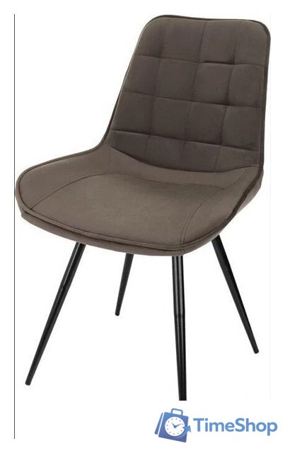 Стул Бюрократ CH-K2 4 шт (коричневый Holland 74/черный) - Изображение №3 — Интернет-магазин Time-Shop