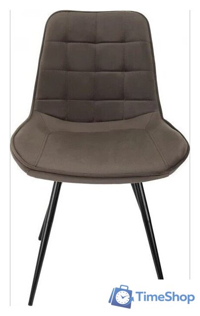 Стул Бюрократ CH-K2 4 шт (коричневый Holland 74/черный) - Изображение №6 — Интернет-магазин Time-Shop