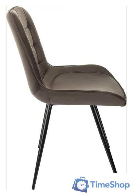 Стул Бюрократ CH-K2 4 шт (коричневый Holland 74/черный) - Изображение №7 — Интернет-магазин Time-Shop