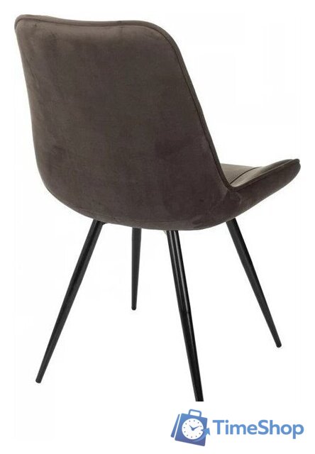 Стул Бюрократ CH-K2 4 шт (коричневый Holland 74/черный) - Изображение №2 — Интернет-магазин Time-Shop