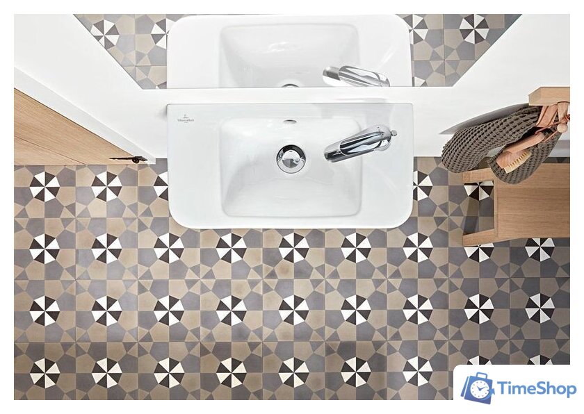 Умывальник Villeroy & Boch O.Novo 434450R1 - Изображение №7 — Интернет-магазин Time-Shop