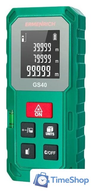Лазерный дальномер Ermenrich Reel Plus GS40 83083 - Изображение №1 — Интернет-магазин Time-Shop