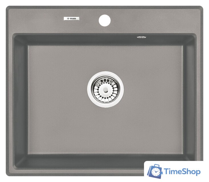 Кухонная мойка Deante Andante ZQN S103 (серый металлик) - Изображение №1 — Интернет-магазин Time-Shop