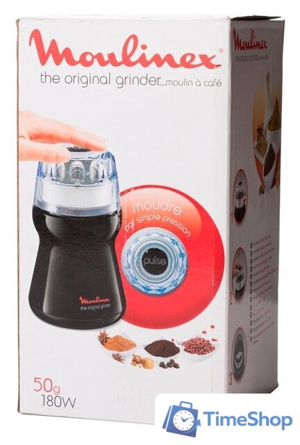 Электрическая кофемолка Moulinex AR110830 - Изображение №4 — Интернет-магазин Time-Shop