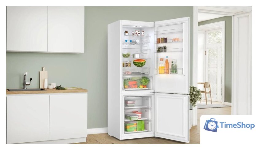 Холодильник Bosch Serie 4 KGN497WDF - Изображение №3 — Интернет-магазин Time-Shop