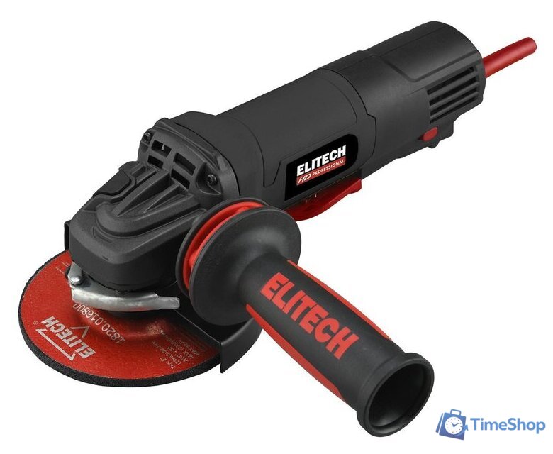 Угловая шлифмашина ELITECH AG 1212E E2213.049.00 - Изображение №1 — Интернет-магазин Time-Shop