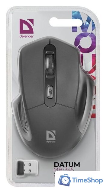 Мышь Defender Datum MB-345 - Изображение №5 — Интернет-магазин Time-Shop