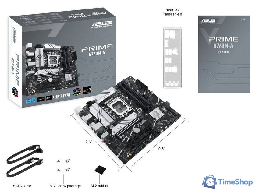 Материнская плата ASUS Prime B760M-A-CSM - Изображение №6 — Интернет-магазин Time-Shop