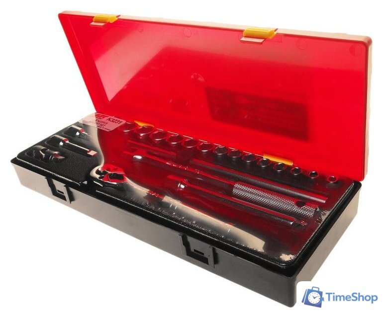 Набор трещотка с головками JTC JTC-K3231 (23 предмета) - Изображение №1 — Интернет-магазин Time-Shop