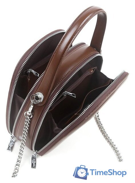 Женская сумка Mironpan 240607 (темно-коричневый) - Изображение №4 — Интернет-магазин Time-Shop